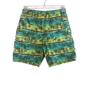 Columbia Omni Shade PFG Men's Swimming Trunks Blue & Green Size Small S